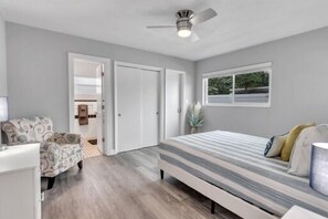 3 bedrooms, iron/ironing board, travel cot, free WiFi