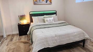 1 bedroom, iron/ironing board, free WiFi, bed sheets