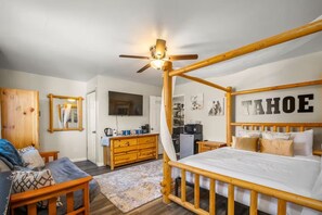 4 habitaciones, tabla de planchar con plancha, wifi y ropa de cama 