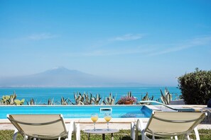 Pool - Villa Saracena - Seven Bedroom Villa, Sleeps 14 (Costa Saracena - Castelluccio)