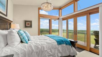 Een bureau, wifi, beddengoed