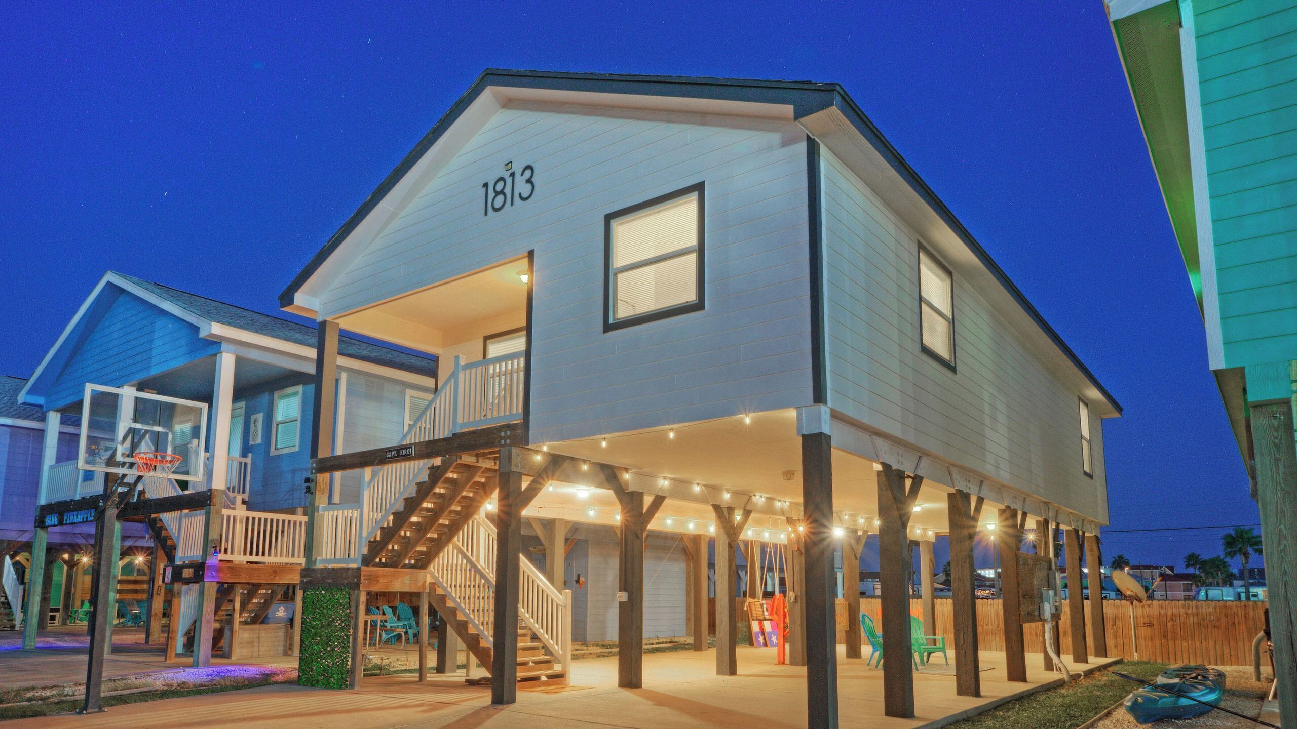 Voorkant van accommodatie