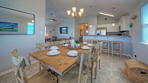 Interior - Bright Coastal Escape w/ Games, Swing Chairs & Minutes to Port A Beach Captain Kirk by Avantstay (Port Aransas)