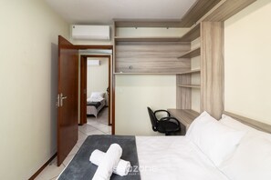 Apartamento básico | 3 quartos, Wi-Fi de cortesia