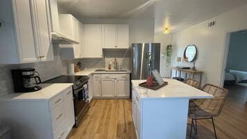 Microwave, oven, stovetop