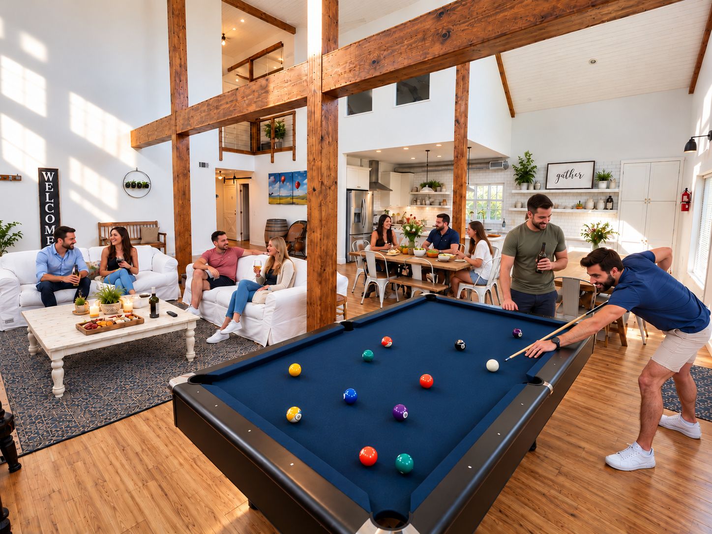 The perfect gathering spot