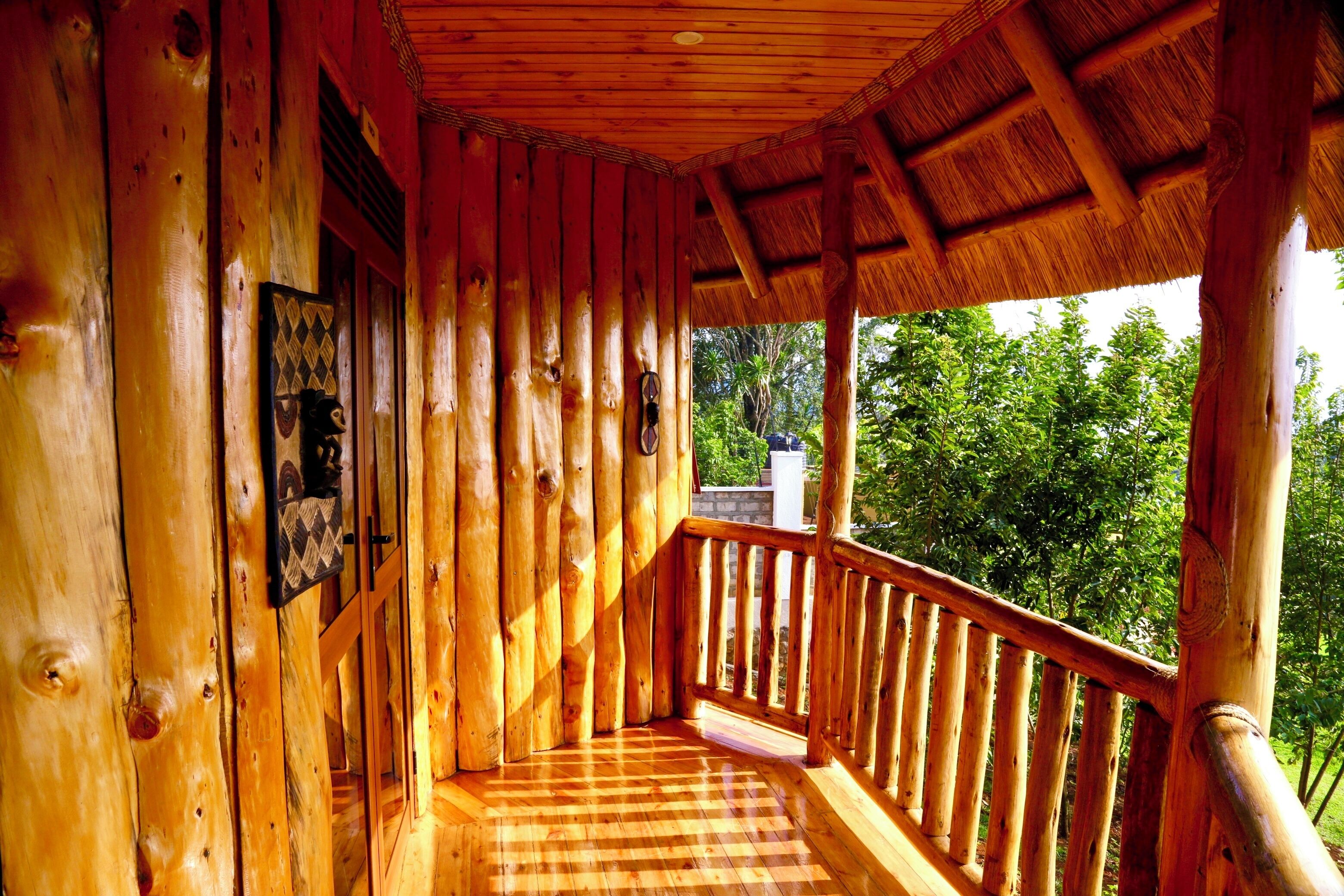 Luxury Double Room, Balcony, Hill View | Terrace/patio