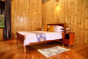 Luxury Double Room, Balcony, Hill View | Laptop workspace, free WiFi