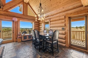 Dining - 45-Acre Florissant Ranch Cabin & Stable (Florissant)