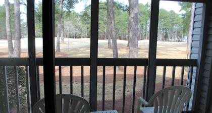 Cozy 1-bedroom condo with fitness room on the golf course in charming New Bern