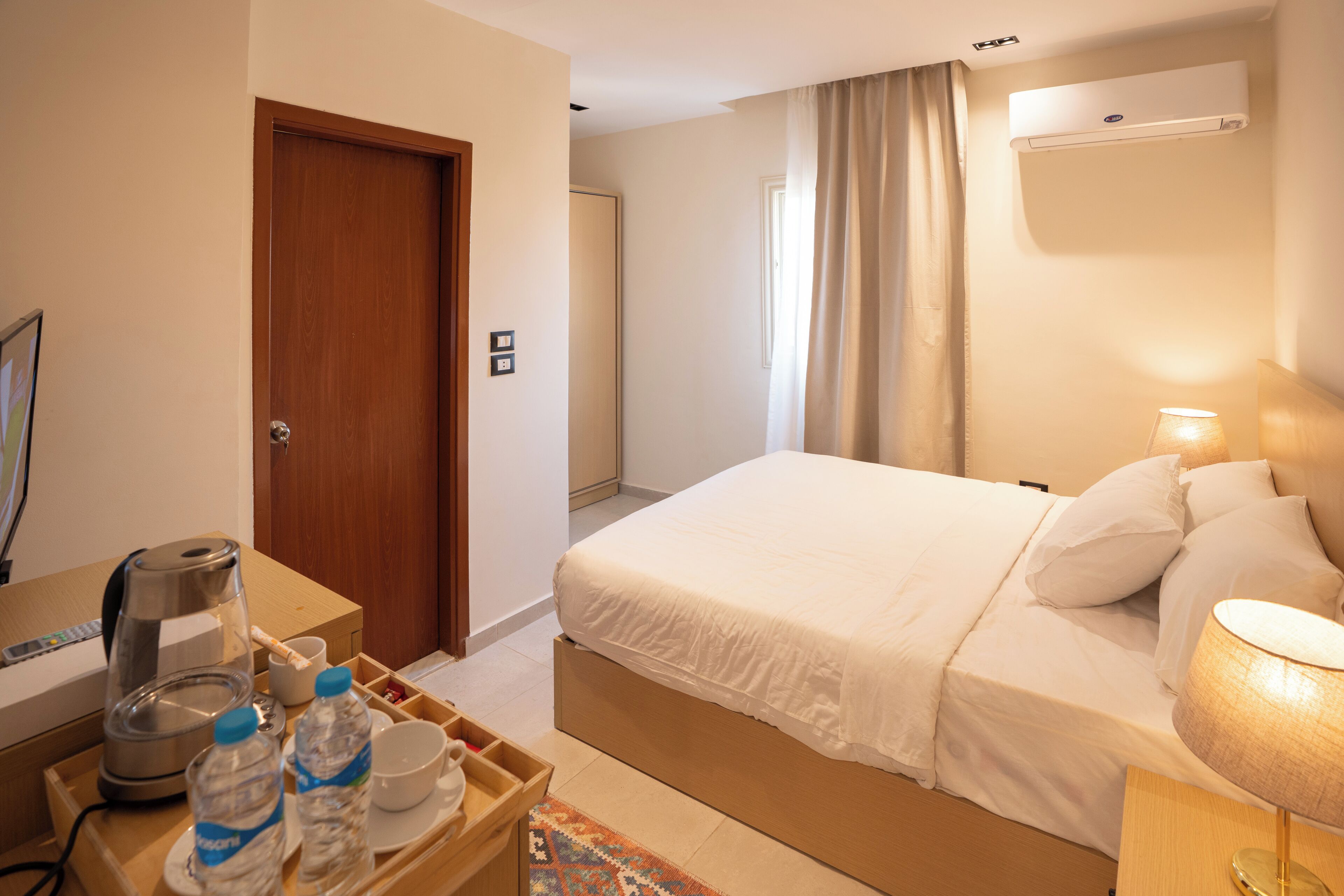 Economy Double Room | Egyptian cotton sheets, premium bedding, individually furnished