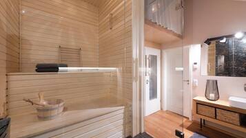 Apartamento de lujo, vistas al lago | Baño