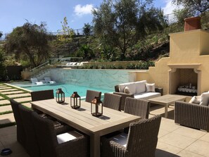 Pool - Fantastic 5-bedroom house with in Carlsbad with custom pool and pizza oven. (Carlsbad)