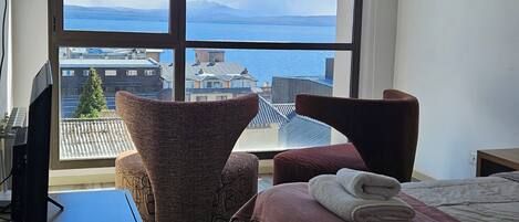 1 غرفة نوم وواي فاي وملاءات أسرّة