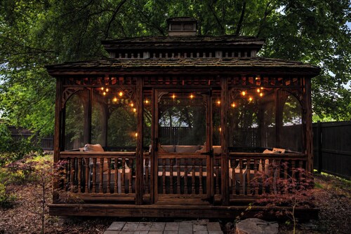Private Garden Home w/ Large Fenced Yard + Gazebo