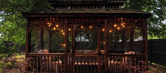 Private Garden Home w/ Large Fenced Yard + Gazebo
