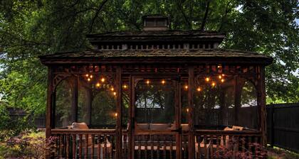 Private Garden Home w/ Large Fenced Yard + Gazebo