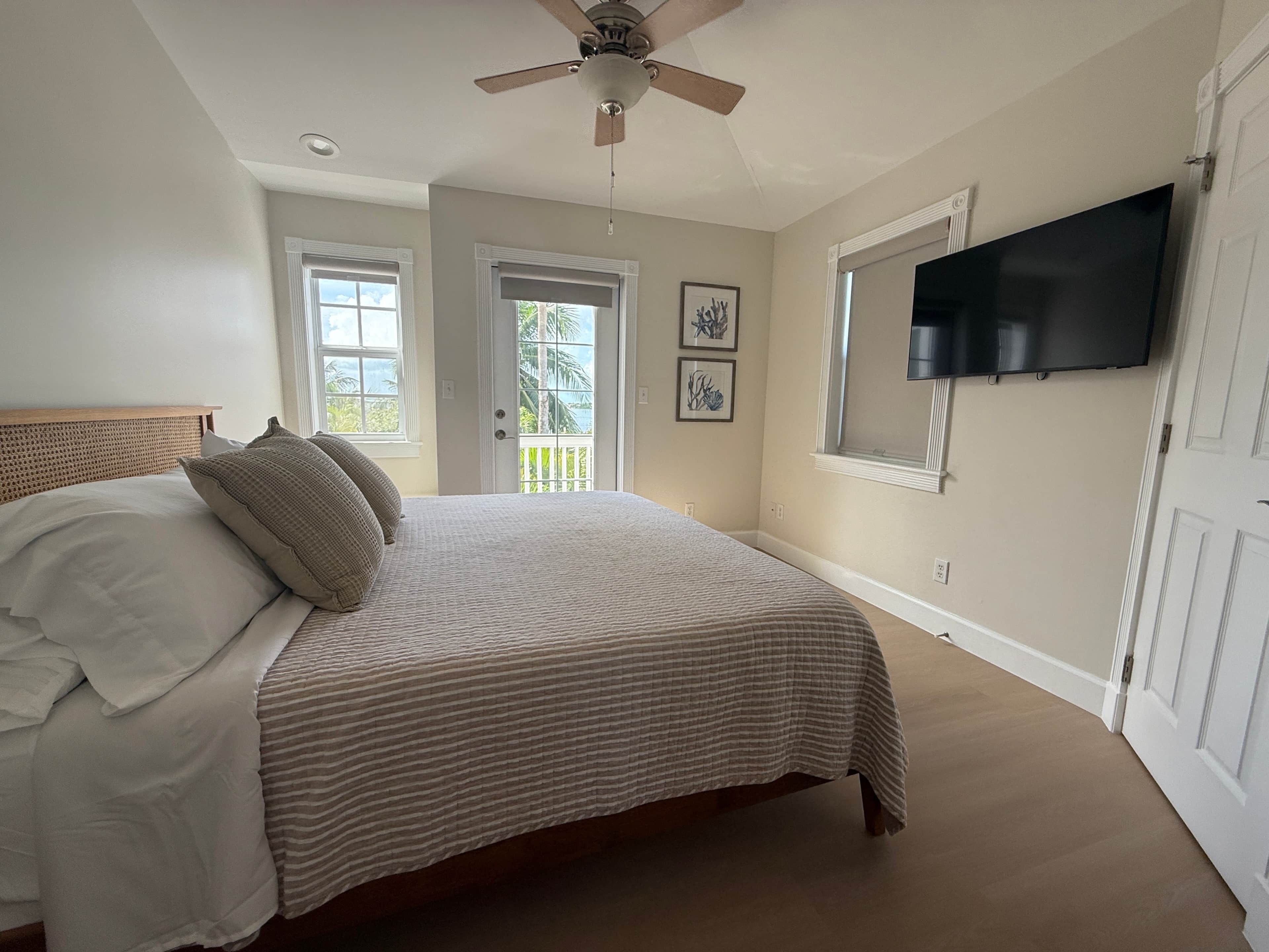 2 bedrooms, iron/ironing board, free WiFi, bed sheets