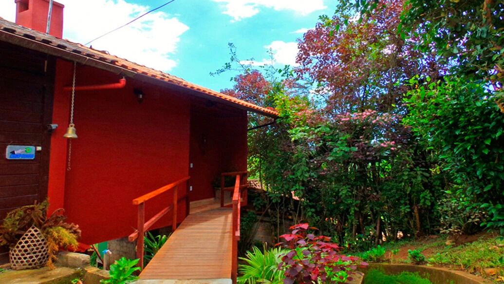 Entrée de l’hébergement