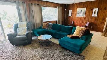 TV, fireplace, table tennis