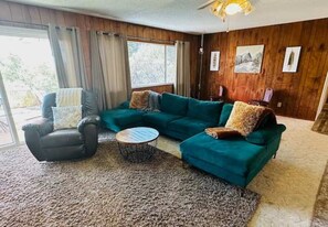 Televisión, chimenea y tenis de mesa 