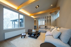 Classic House, Mountain View | Living area | Flat-screen TV - Chihiro Niseko (Kutchan)