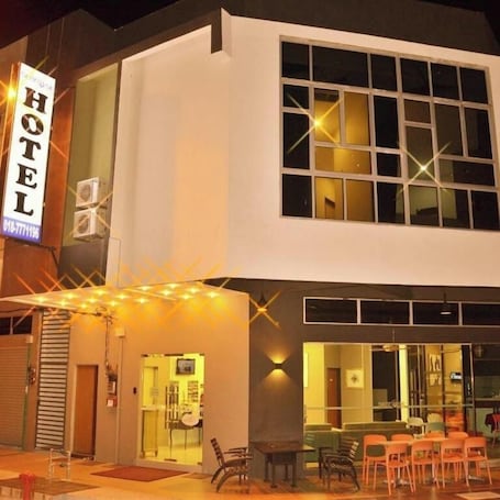 Fachada de la propiedad