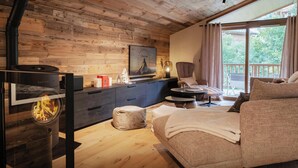 Living area - Chalet Rongbuk - Unspoiled mountain landscapes and sauna - OVO Network (Pralognan-la-Vanoise)