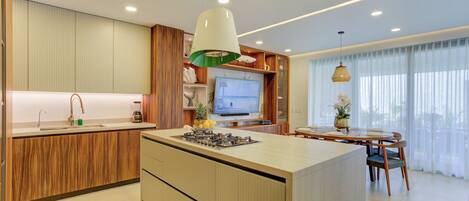 Maison, vue jardin | Cuisine privée