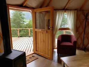 Comfort Tent | Terrace/patio - Estancia Peuma Hue (Nahuel Huapi National Park)