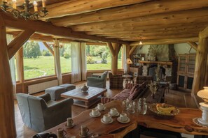 Living area - Estancia Puema Hue (Nahuel Huapi National Park)