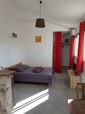 1 camera, ferro/asse da stiro, Wi-Fi, lenzuola