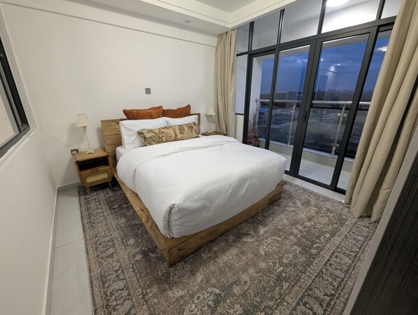 1 bedroom, iron/ironing board, WiFi, bed sheets - Tranquil Apartment in Vibrant Westlands (Nairobi)