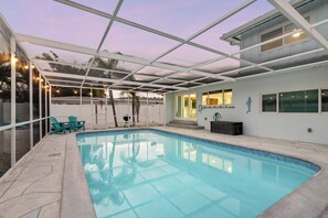 Piscine chauffée