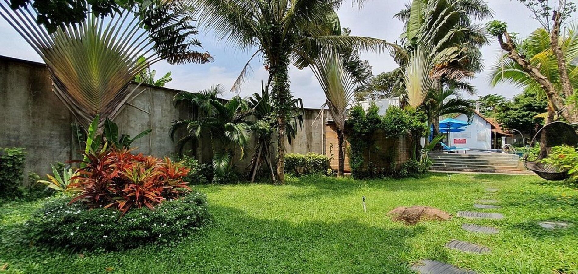 Façade de l’hébergement