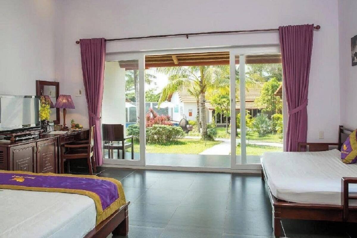 Familienbungalow | Ausblick vom Zimmer