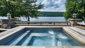 Pool - Good Times: Exquisite Lakefront Estate! (Penn Yan)