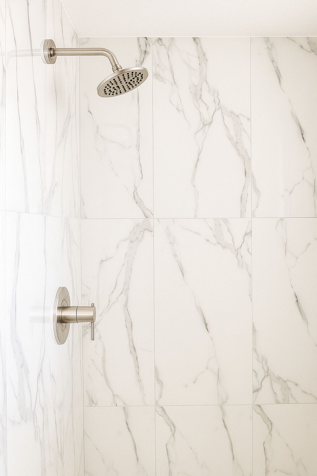 Shower, soap, toilet paper