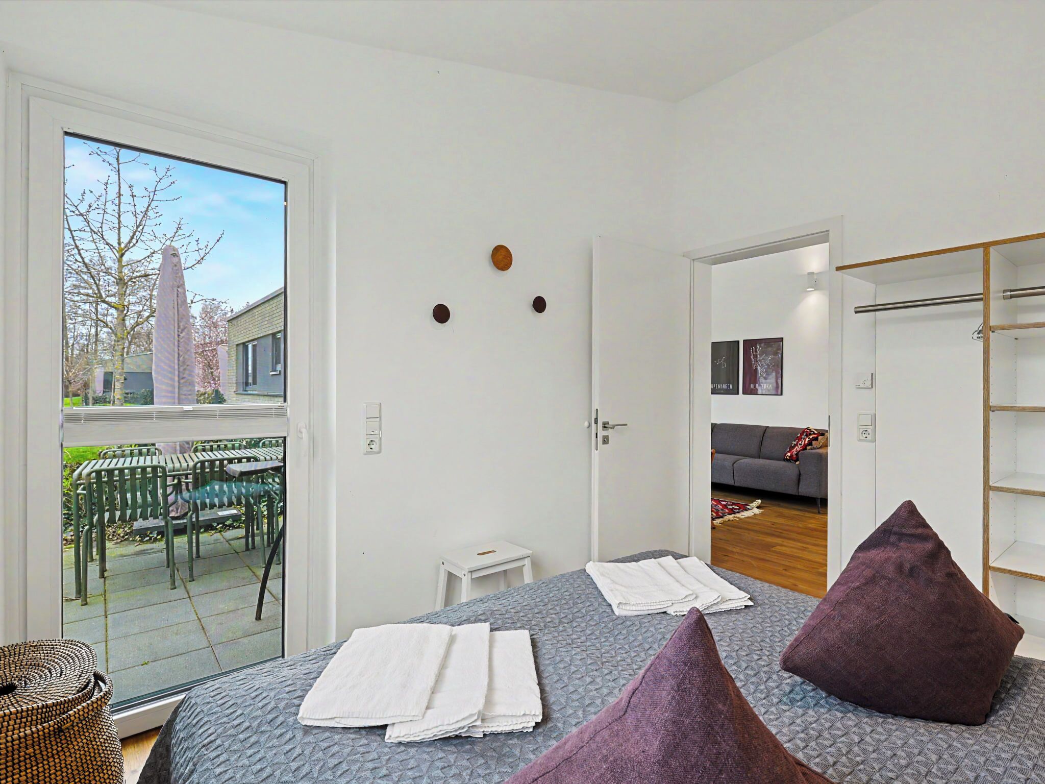 2 bedrooms, internet