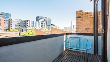 Junior-Apartment, Nichtraucher, Stadtblick | Blick vom Balkon