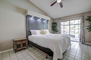 3 slaapkamers, een strijkplank/strijkijzer, wifi, beddengoed