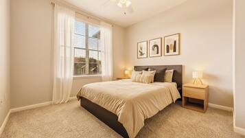 3 多间卧室、熨斗/熨衣板、免费 WiFi、床单