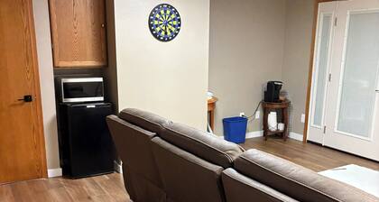 Separate guest suite with private entrance and King Bed