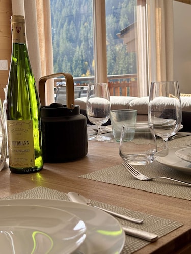 Alpine Duplex in Châtel - Close to the center