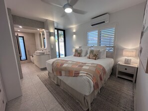 2 slaapkamers, een strijkplank/strijkijzer, gratis wifi, beddengoed