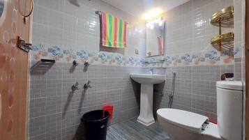 Gratis toiletartikelen, handdoeken, zeep, shampoo