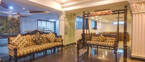 Sala de estar en el lobby