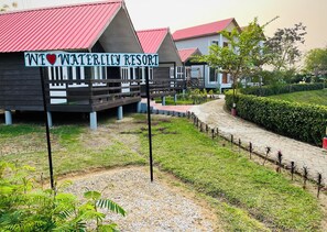 Fassade der Unterkunft