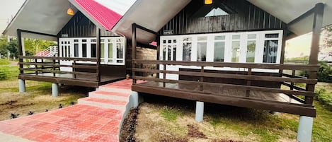 Fachada de la propiedad