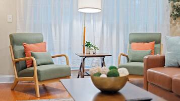 TV connectée, cheminée